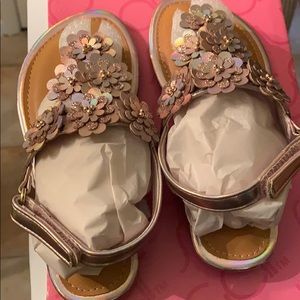 Sugar sandals/color blush